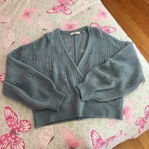 Joie faux wrap sweater
